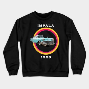 1958 Chevy Impala T-Shirt Crewneck Sweatshirt